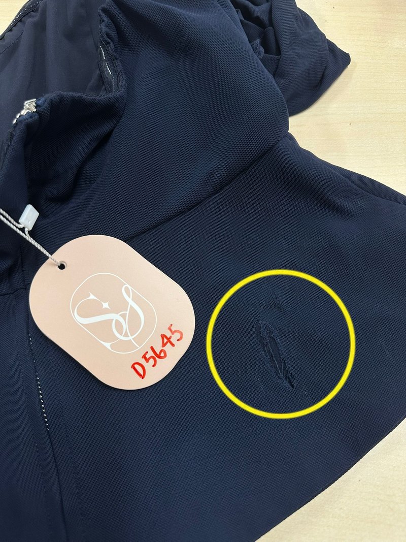 DEFECT | Megan Multi Way Mesh Top in Midnight in S