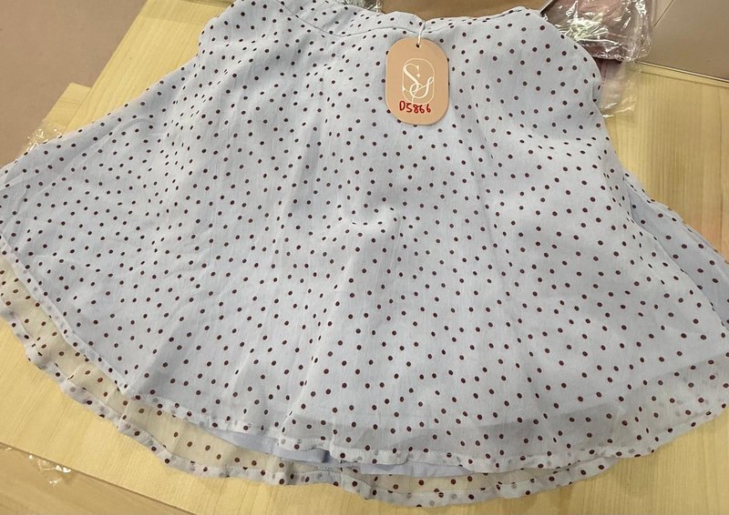 DEFECT | Daisy Dotted Romper Dress in S