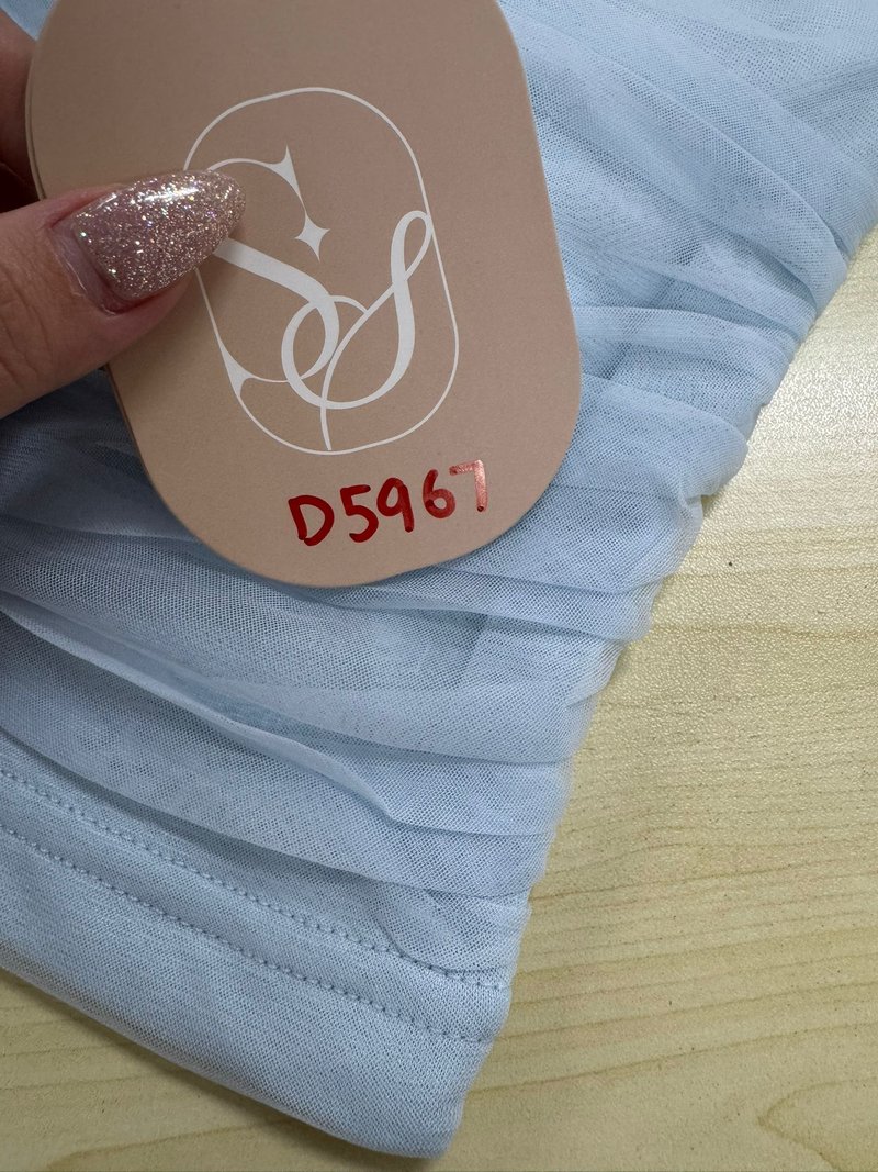 DEFECT | Candy Co-ord Mesh Bolero Tube Set in Light Blue in XS