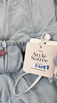 DEFECT | Sorella Sash Maxi in Light Blue in S