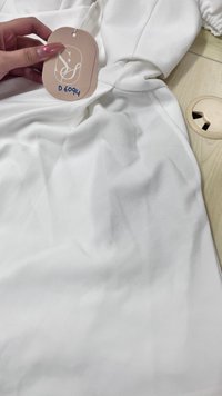 DEFECT | Shar Sweetheart Romper Dress in White in S