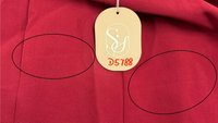DEFECT | Treasure Tie Romper Dress in Dark Red in XXS, XS, S, M, L, XL