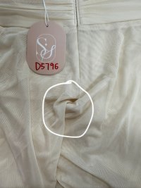 DEFECT | Marley Mesh Co-ord Skorts in Pale Yellow V2 in XL
