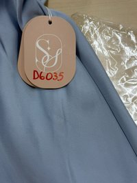 DEFECT | Chelsea Co-ord Satin Skirt in Light Blue ( Regular Length ) in XS