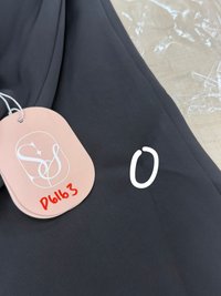 DEFECT | Chelsea Co-ord Satin Skirt in Black ( Regular Length ) in S