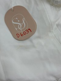 DEFECT | Sammy Sleeved Romper Dress in White in XXS, XS, S, L