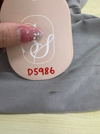 DEFECT | Parisa Pearl Peplum Cardigan Top in Grey in M