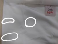 DEFECT | Celeste Co-ord Slit Midi Skirt in White in XL