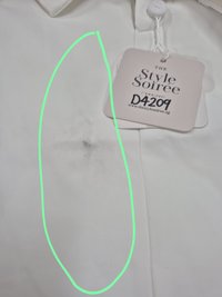 DEFECT | Belle Belted Skorts in White in L