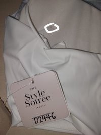 DEFECT | Cadea Cross Back Top in White in S