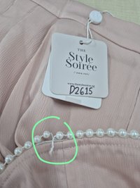 DEFECT | Priscilla Pearl Co-ord Skorts in Blush Pink in M