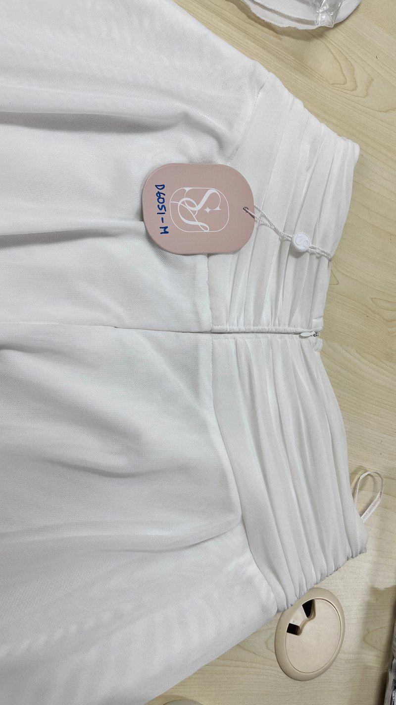 DEFECT | Marley Mesh Co-ord Skorts V2 in White in XS,S,M,L,XL