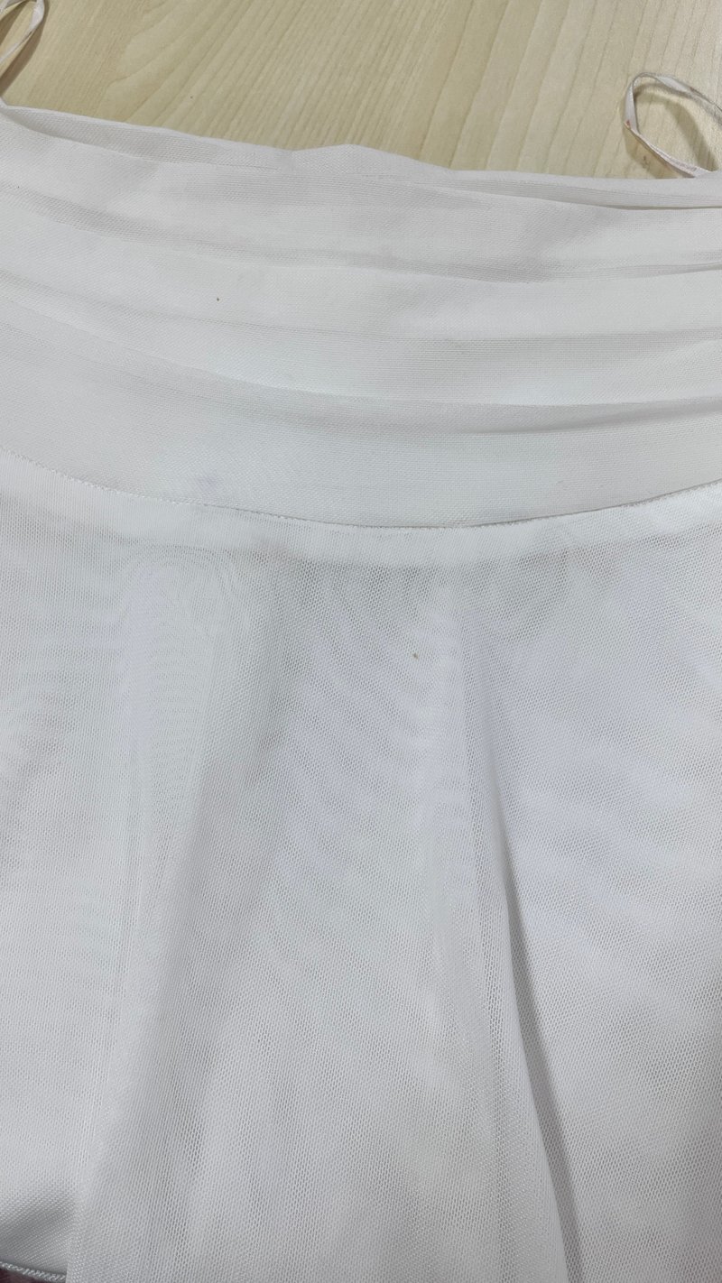 DEFECT | Marley Mesh Co-ord Skorts V2 in White in XS,S,M,L,XL