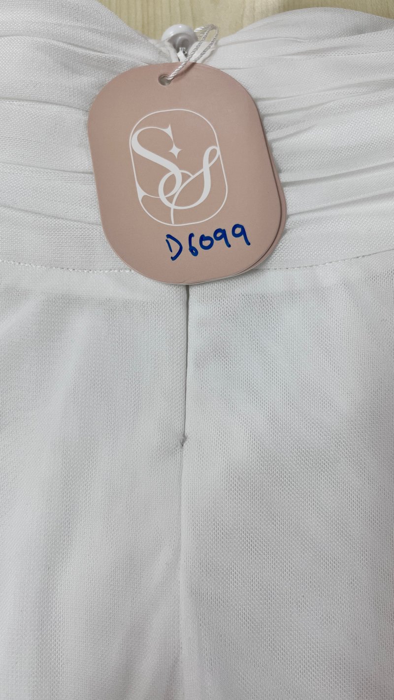 DEFECT | Marley Mesh Co-ord Skorts V2 in White in XS