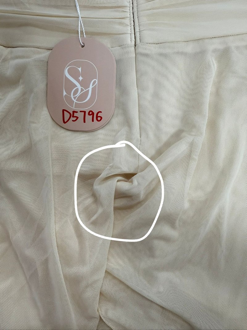 DEFECT | Marley Mesh Co-ord Skorts in Pale Yellow V2 in XL