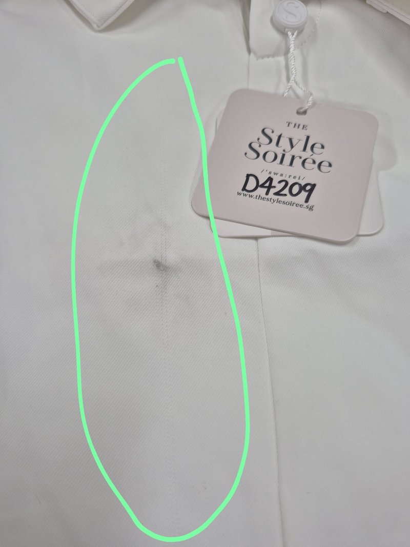 DEFECT | Belle Belted Skorts in White in L