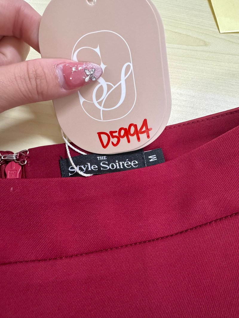 DEFECT | Cherish Co-ord Shorts in Dark Red in M