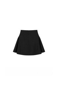 PREORDER | Silvie Side Flare Skorts in Black
