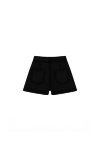 SALES EXCLUSIVE | Darin Double Pocket Denim Shorts in Black ( Runs Smaller )
