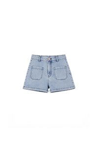 SALES EXCLUSIVE | Darin Double Pocket Denim Shorts in Light Wash ( Runs Smaller )