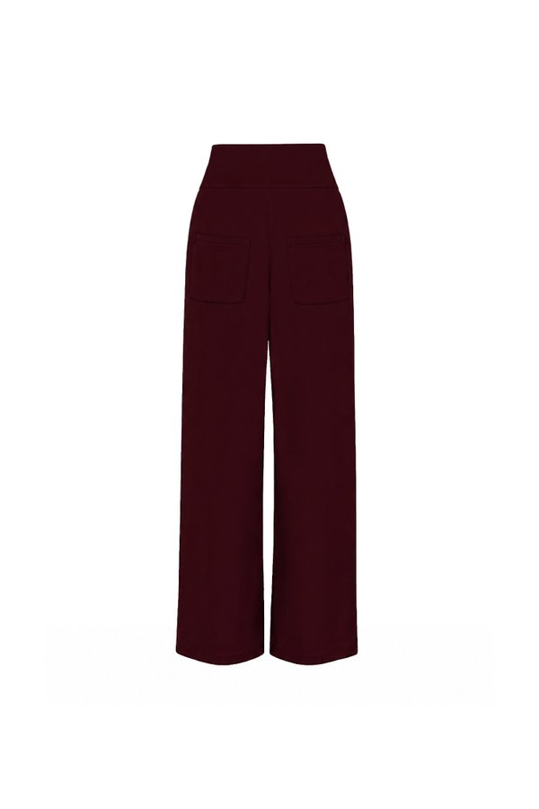 Jennie Jogger Co-ord Pants in Berry Brown