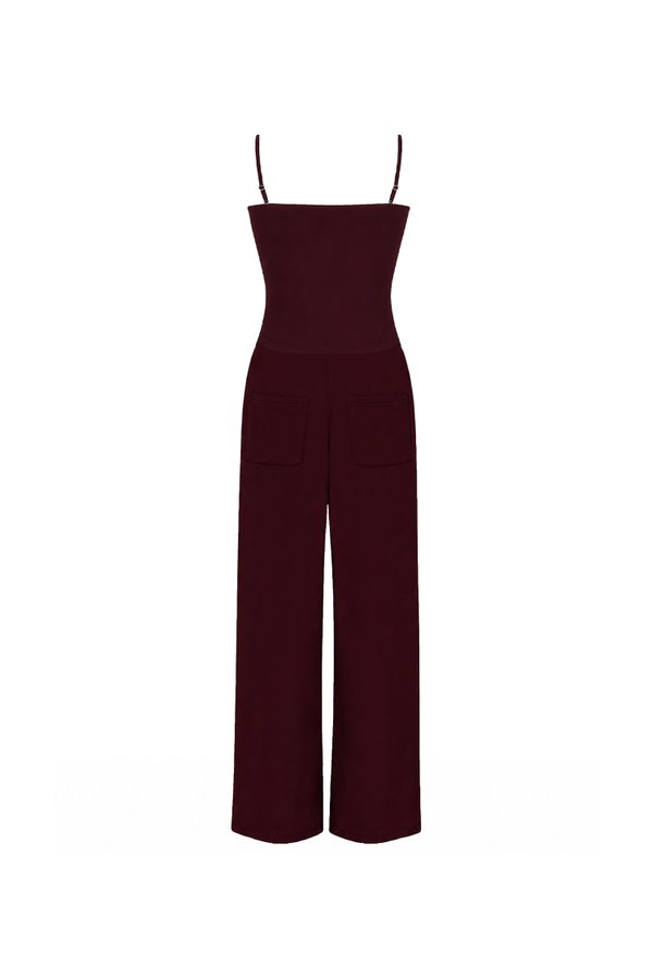 Jennie Jogger Co-ord Set in Berry Brown