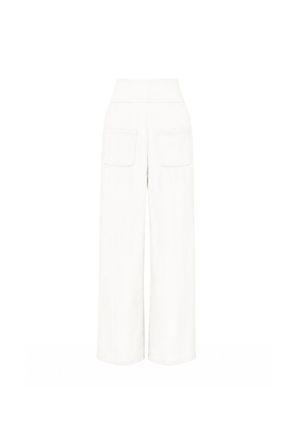 Jennie Jogger Co-ord Pants in White