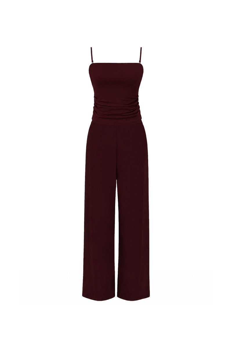 Jennie Jogger Co-ord Set in Berry Brown