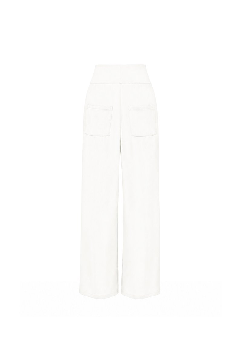 Jennie Jogger Co-ord Pants in White