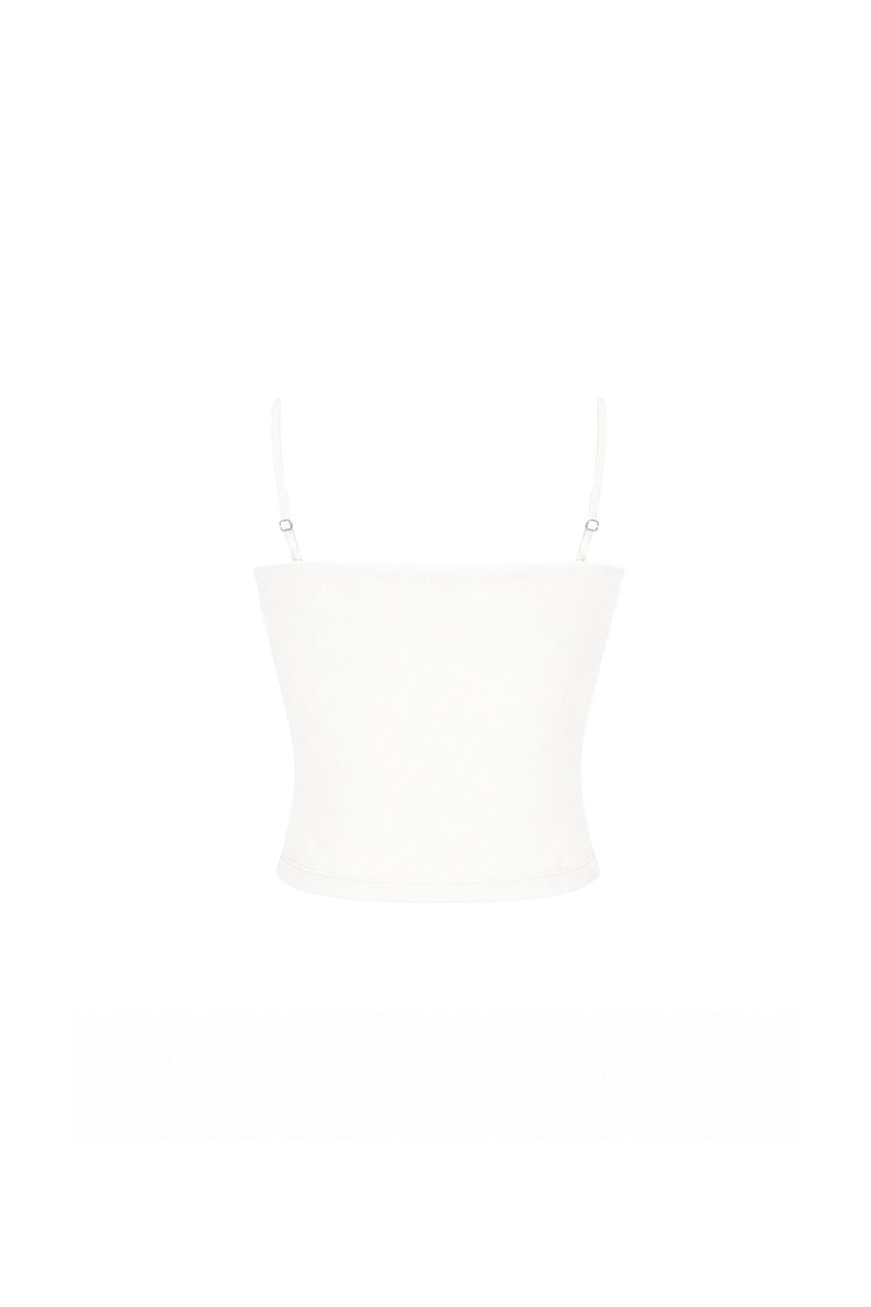 Jennie Jogger Co-ord Top in White