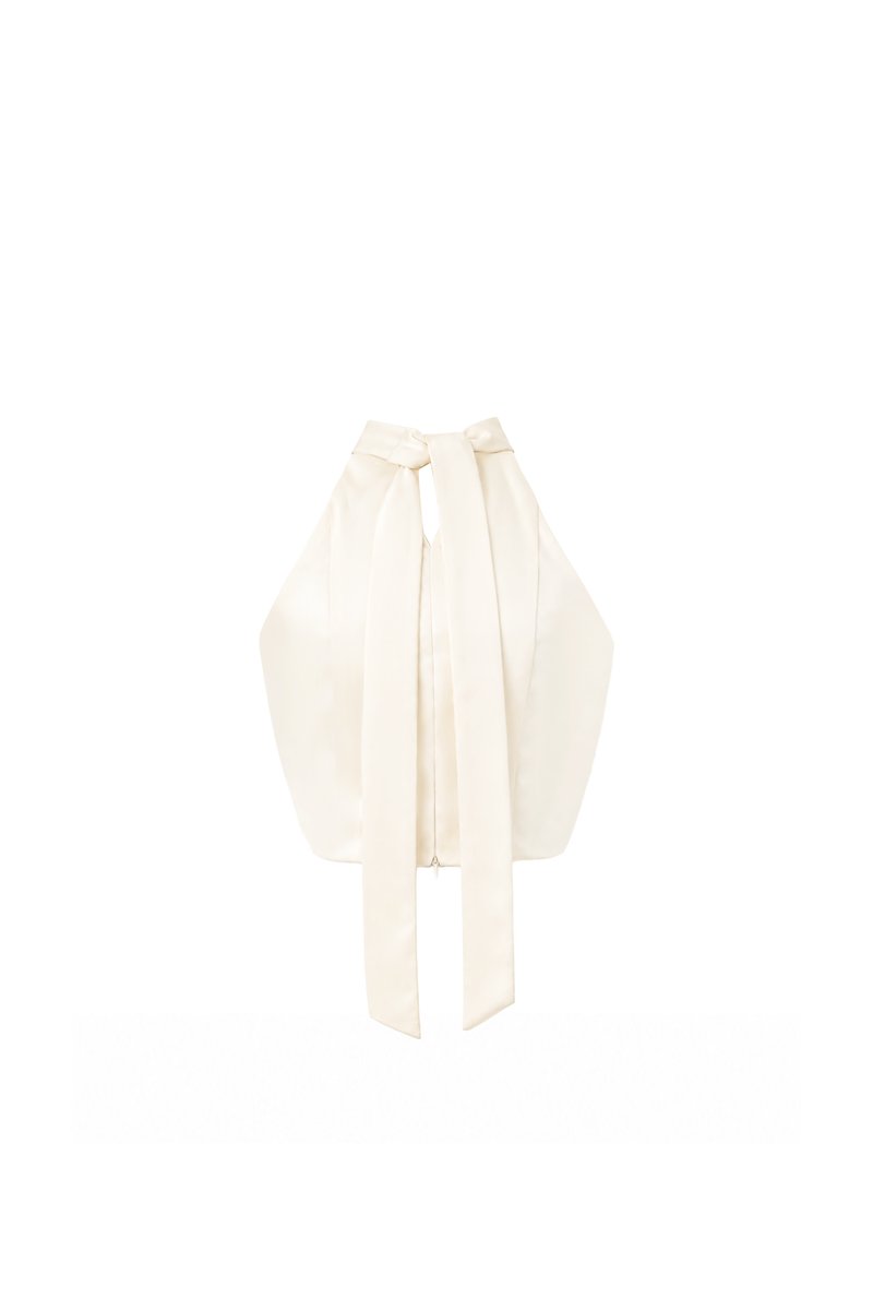 PREORDER | Heralyn Halter Top in Light Yellow