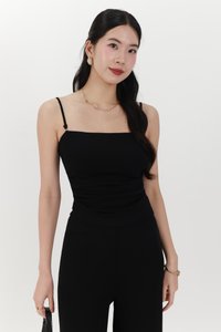 BACKORDER | Jennie Jogger Co-ord Top in Black