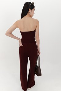 Jennie Jogger Co-ord Set in Berry Brown