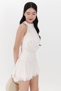 Heralyn Halter Top in White