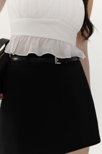 Becca Belted Skorts in Black