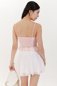 RESTOCKS 8 | Marley Mesh Co-ord Skorts V3 in White