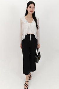 RESTOCKS | Rellie Ruffles Two-Piece Top in White
