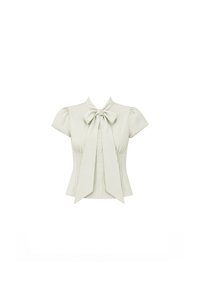 Claudia Co-ord Top in Light Pale Mint