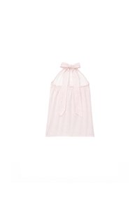 Demi Dotted Halter Top Set in Light Pink