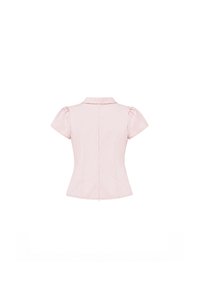 Claudia Co-ord Top in Light Pink