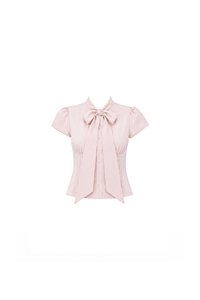 Claudia Co-ord Top in Light Pink