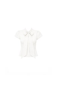 Claudia Co-ord Top in White