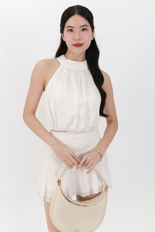 Heralyn Halter Top in White