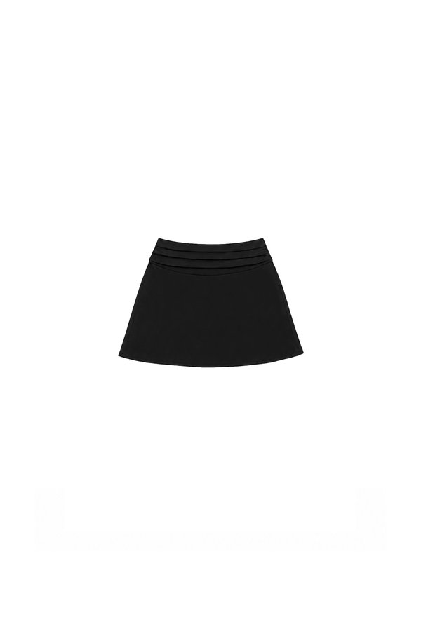 Claudia Co-ord Skorts in Black