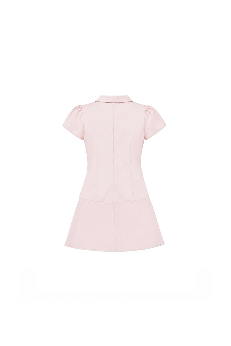 Claudia Co-ord Set in Light Pink