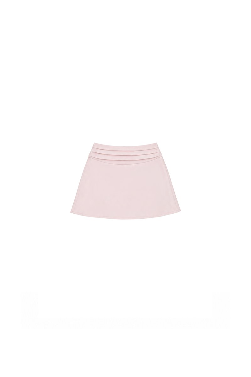 Claudia Co-ord Skorts in Light Pink