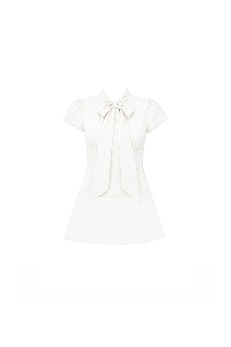 Claudia Co-ord Set in White