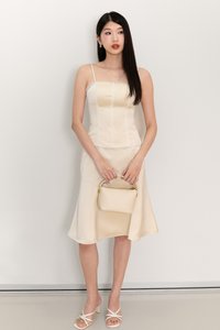 Cedra Co-ord Set in Pastel Yellow
