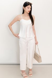 Cassine Co-ord Set in White
