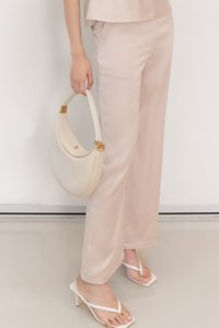 Cassine Co-ord Pants in Light Champagne Pink